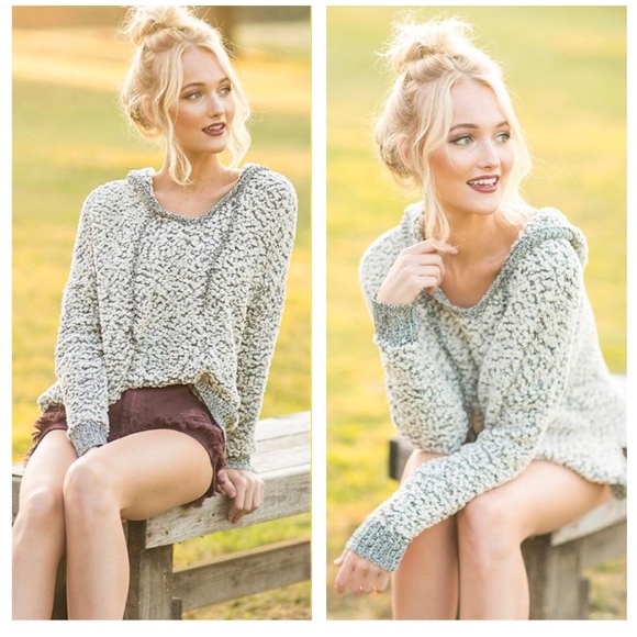 New Arrival- Luxurious Popcorn Hoodie Sweater - Picture 5 of 5